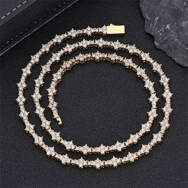 6.5mm Iced Out Airplane Tennis Chain Bracelet – Bold Hip Hop Jewelry for Men & Women