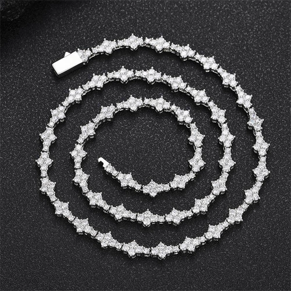 6.5mm Iced Out Airplane Tennis Chain Bracelet – Bold Hip Hop Jewelry for Men & Women