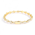6.5mm Iced Out Airplane Tennis Chain Bracelet – Bold Hip Hop Jewelry for Men & Women