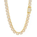 Square Cuban Chain Necklace for Men – Iced Out CZ Hip Hop Style