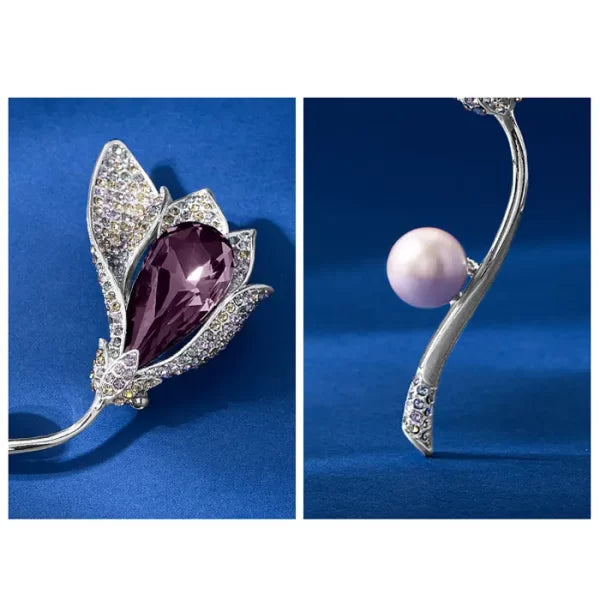 New Women’s Crystal Brooch