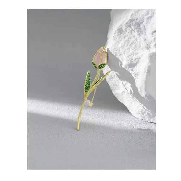 New Tulip Brooch Special Gift