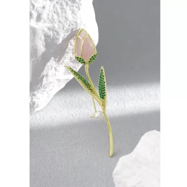 New Tulip Brooch Special Gift