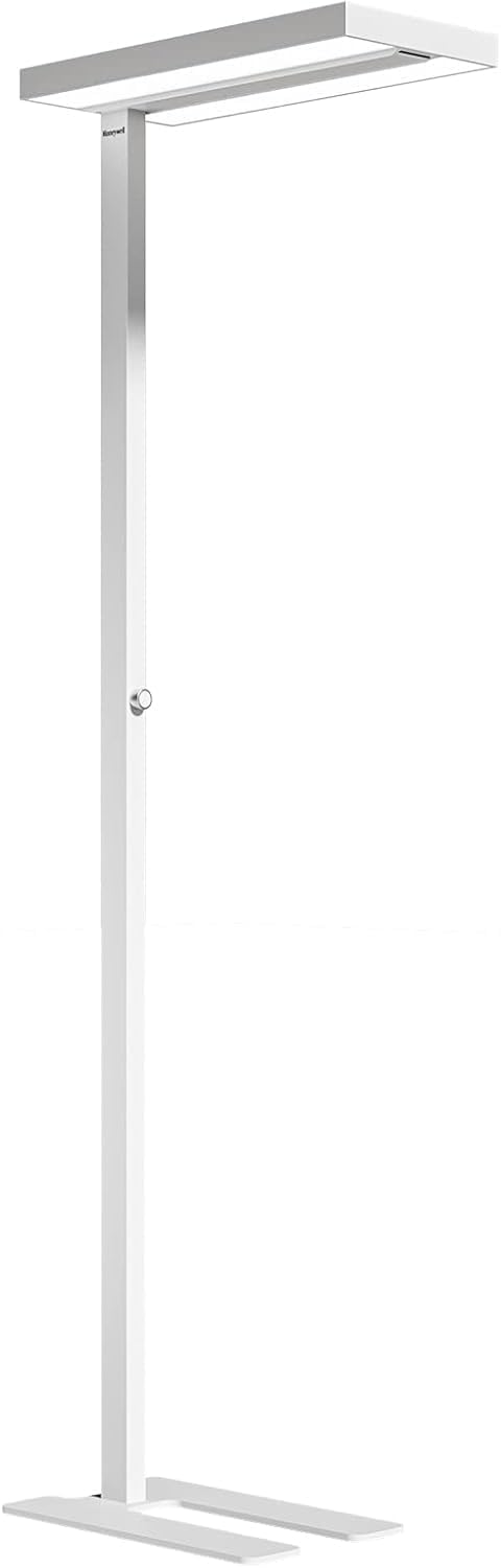 02E GEN Modern LED Floor Lamp, 8000 Lumens 4000K Dimmable Eye-Caring Adjustable Tall Lamp for Home Office, Living Room & Bedroom