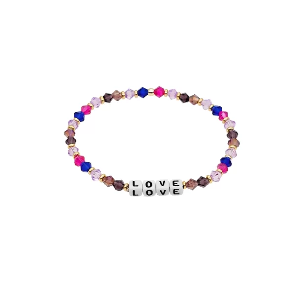 Handmade Love Bracelet Purple – Toinsho