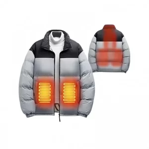 USB-Powered Heated Cotton Jacket – Warm Winter Coat for Outdoor Adventures